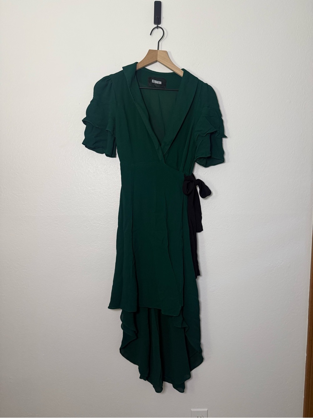 Reformation Layley Wrap Dress - Picture 2 of 8